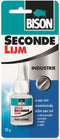 Bison Secondelijm Industrie 20 g, vloeibare, professionele secondelijm