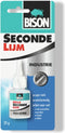 Bison Secondelijm Industrie 20 g, vloeibare, professionele secondelijm