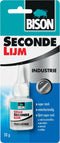 Bison Secondelijm Industrie 20 g, vloeibare, professionele secondelijm