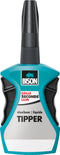Bison Secondelijm Tipper® Vloeibaar 3 g, sterk, waterbestendig, druppel doseersysteem, voor verschillende soorten reparaties, binnen en buiten secondelijm