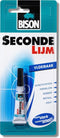 Bison Secondelijm Vloeibaar Control 3g, sterke secondelijm, direct stop technologie, vaatwasser bestendig, water resistent, voor iedere reparatie in en om het huis
