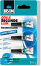 Bison Secondelijm Vloeibaar Mini's 3 x 1g, sterke secondelijm, speciale min verpakking, vaatwasser bestendig, water resistent, voor iedere reparatie in en om het huis