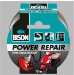 Bison Tape Power Repair Grijs 10 meter