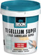 Bison Tegellijm Super pot 1 kg, voor alle soorten tegels, vochtbestendig, makkelijk verwerkbaar, oplosmiddelvrij