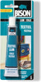 Bison Textiellijm tube 50 ml , elastisch, strijkproof, wasmachine proof, wasbaar tot 90°C, geschikt voor allerlei soorten textiel kleding en andere textiel