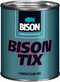 Bison Tix® blik 250 ml, gelvormig, super sterk, universeel, conactlijm, waterdichte afwerking, eenvoudig in gebruik, geschikt voor ontelbare reparaties