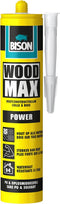 Bison Wood Max Power koker, watervaste en sterke houtcombinatielijm zonder oplosmiddel, incl. spuitmond 380 g, hecht hout aan bijna alle soorten ondergronden