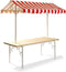 Bistro Tafel Berlin Wit Ø 70 cm P18170 - Veba P18170