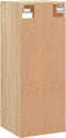 vidaXL - Hangkast - 34,5x34x90 - cm - sonoma - eikenkleurig