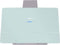 vidaXL Afzuigkap met touch scherm wit 900 mm