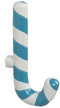 Bitten Candy Cane wandhaak - Turquoise
