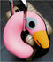 Bitten Design reis nekkussen flamingo -reiskussen - Roze -Polyester