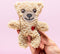Bitten Design Teddybeer Warmtekussen - Klein - handwarmer beer - opwarmknuffel beer - magnetronknuffel beer