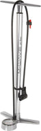 M-wave Fietspomp Met Manometer Aluminium 61 Cm Zilver - Drukmeter - 10 Bar