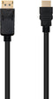 Nanocable 10.15.4301-L150 - DisplayPort naar HDMI - 150 cm - Zwart