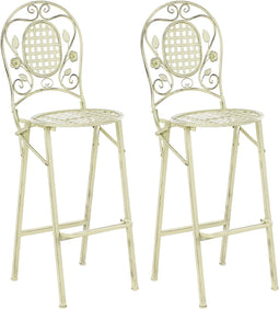 BIVIO - Tuinbarkruk set van 2 - Lichtgroen - IJzer