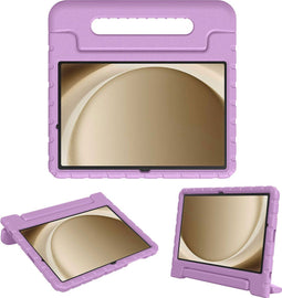 imoshion Samsung Galaxy Tab A9 Plus - Kidsproof Tablethoes - Schokabsorberend Foam met Handvat - Lila
