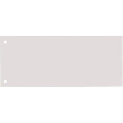 Kangaro scheidingsstrook - 2-gaats - 240x105mm - 180 grams - wit - 100 stuks - 07070-09