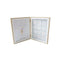 Fotolijsten Home ESPRIT Kristal Hout MDF 36 x 3 x 23 cm (2 Stuks)