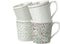 Laura Ashley Wild Clematis Collectables Mokken Set 4 - Geschenkset - 22 cl.