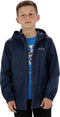 Regatta - Kids Pack It III Opvouwbaar Kinder Regenjack - Donker Blauw - Maat 158