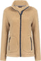 Life Line Lorne Sherpa Fleecejas Dames Beige Maat 3xl