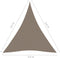 vidaXL-Zonnescherm-driehoekig-3,6x3,6x3,6-m-oxford-stof-taupe