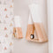 Wandrek Tipi - Hout - 35x12x47 cm - Beige
