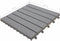 vidaXL - Terrastegels - 30 - st - 30x30 - cm - massief - acaciahout - greywash