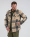 Life Line Jervis Padded Flannel Shirt Heren Beige Maat 3xl