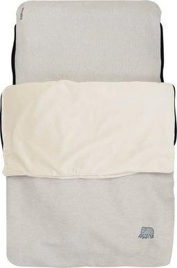 Deryan AirTraveller - Vliegtuigbedje met reiskussen - Compact en lichtgewicht - Cream