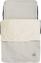 Deryan AirTraveller - Vliegtuigbedje met reiskussen - Compact en lichtgewicht - Cream