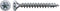 Spax T-star spaanplaatschroef vz pk 4.0x35mm Torx TX20