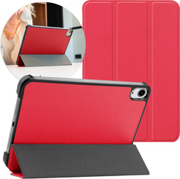 imoshion iPad Mini 6 (2021) - Trifold Bookcase - Auto-wake functie - Rood
