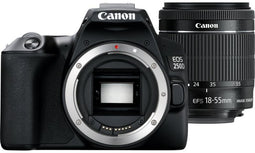 Canon EOS 250D - Spiegelreflexcamera - 24,1MP 4K video - Zwart