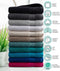 DoubleDry Hotel Badhanddoeken - 70 x 140 cm - 100% Katoen 500 g/m2 Zacht Absorberend Zwart (set van 3)