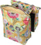 Basil Bloom Field - Dubbele Fietstas - Waterdicht 28-35 Liter - Geel