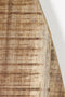 Ovaal tafelblad - 220x110x4 - Rustiek - Massief mangohout