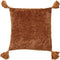 Dutch Decor NINO - Kussenhoes van katoen 45x45 cm Tobacco Brown - bruin - met rits