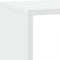 vidaXL - Kamerscherm - / - boekenkast - 3-laags - 137,5x29x103,5 - cm - hout - wit