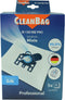 CleanBag Professional stofzuigerzakken 5 stuks - Geschikt voor Miele S400i-S456i, S600-S658, S800-S858, S2000-S2999, S5000-S5999, S8000-S8999, Classic C1, Complete C2 & Complete C3 - GN - Inclusief 2 filters - Alternatief