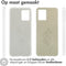 imoshion Hoesje Geschikt voor Motorola Moto G54 Hoesje Siliconen - imoshion Design hoesje - Meerkleurig / Floral Green