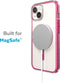 Speck Presidio Perfect Clear - MagSafe geschikt - 4 Meter Drop protection - Transparant/Rose