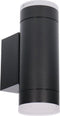 Led's Light AllWeather Dubbele Buitenlamp Quinton - Wandlamp - Up & Down lichteffect - Mat Antraciet - IP44 - 177 x 65 x 102 mm