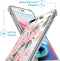 iMoshion Hoesje Geschikt voor iPhone 8 Plus / 7 Plus Hoesje Met Koord - iMoshion Design Hoesje met Koord - Groen / Transparant / Roze / Cherry Blossom