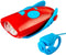 Mini Hornit Fietslicht met Geluidseffecten - Blauw/Rood