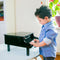 New Classic Toys® Houten Speelgoed Piano - Vleugel - 18 Toetsen - Zwart