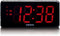 Lenco CR-30 - Wekker - FM radio met snooze en slaaptimer - Zwart