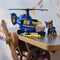 PAW Patrol - Luchtredding - Chase speelfiguur en Hero Helicopter met projectielwerper en 2 projectielen