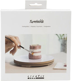 CC - Draaiwiel - MDF 17 cm - H: 2,5 cm